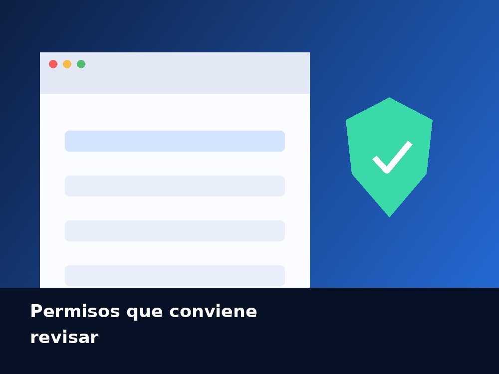 Vista de WebProtector